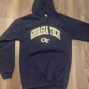 Georgia Tech Navy Blue Hoodie
